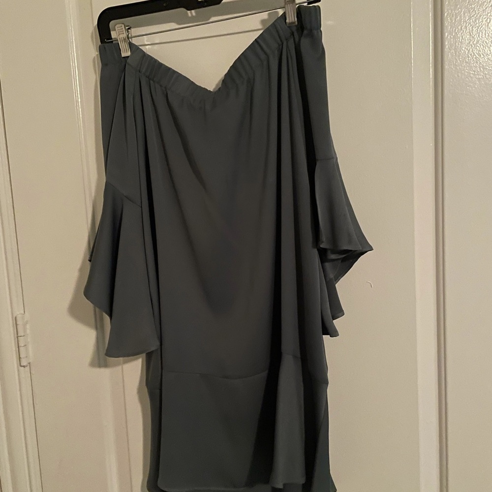 Zara off the shoulder dress